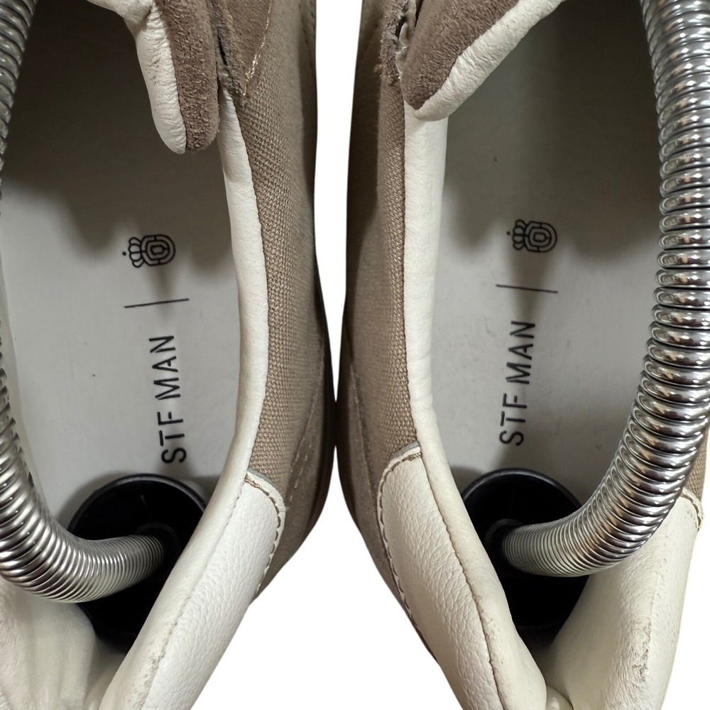 Studio F Man Casual Tennis Shoes Men's 10 Preppy Office Minimalist Quiet Luxury - Picture 10 of 14